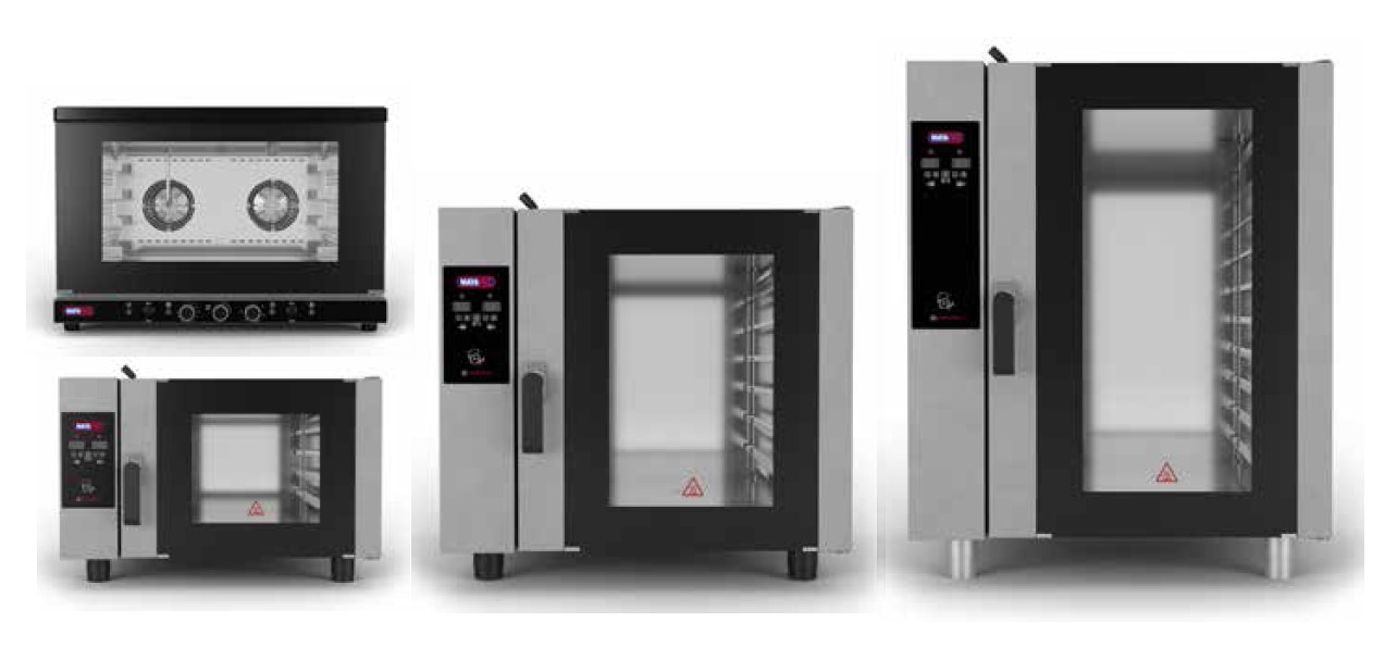 MAYAPAZ MYP.PFE4-U Patisserie Konveksiyonlu Fırın, Elektrikli, Üstten Açıılır, 4x(40x60)