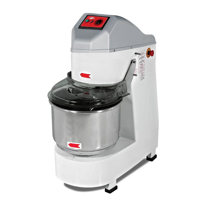 EMPERO SH.06 Spiral Hamur Yoğurma Makinesi, Tek Devirli, Tekerlekli, 50 kg, 380 V